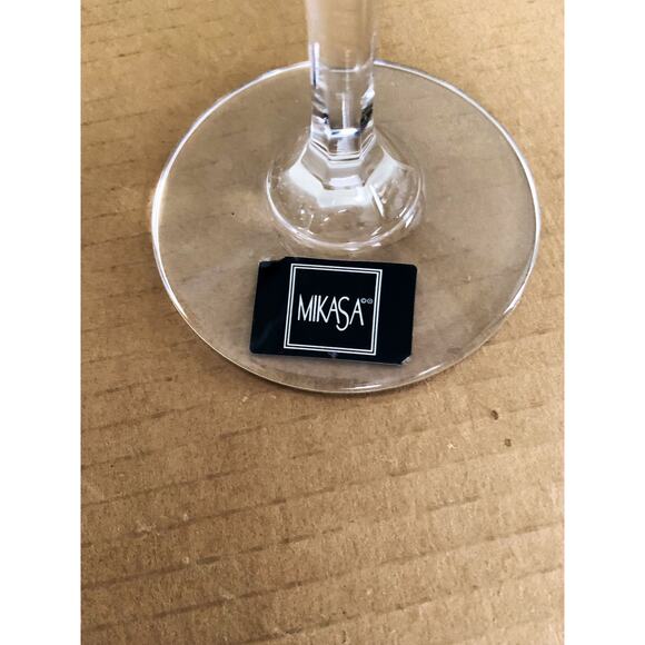 Pair of Mikasa Cut Chrystal Stemmed Candle holders in Box - Picture 3 of 9